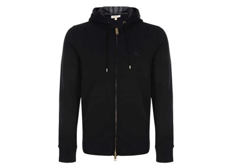 burberry clarendon check hood zip up hoodie|Burberry Zip Up Hoodie With Check Hood Black .